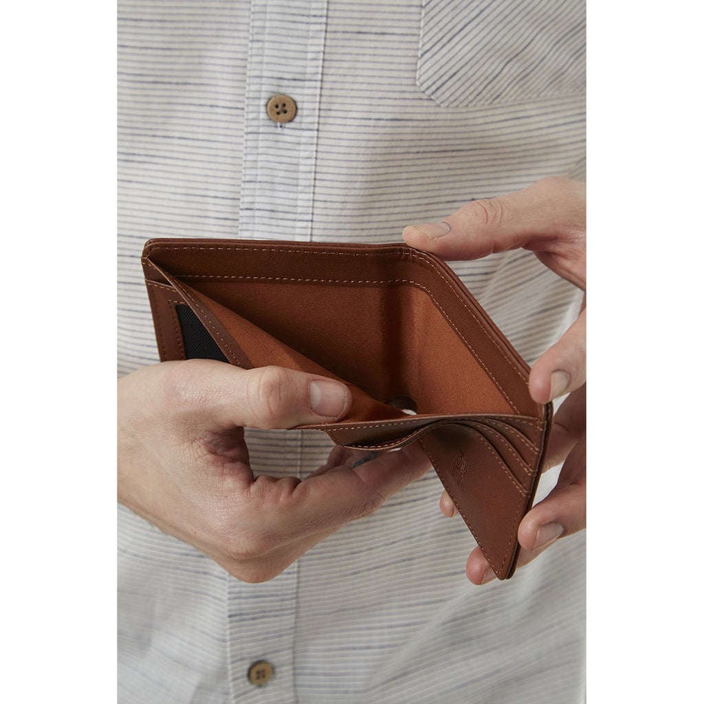 Evan Vegan Leather Bifold Wallet - TrueHue