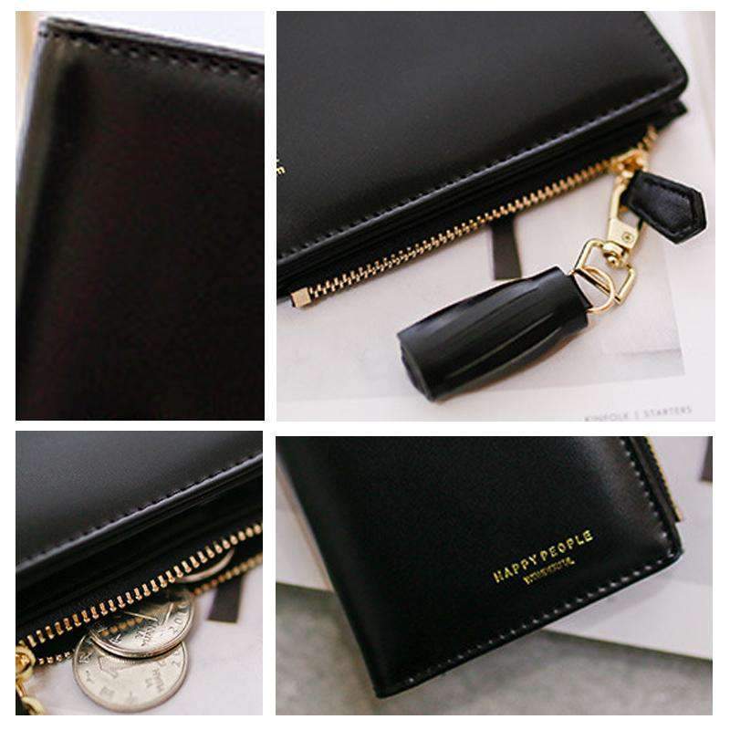AMZER Women’s PU Leather Tassel Wallet - TrueHue