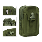 Tactical MOLLE Outdoor Waist Pouch - TrueHue