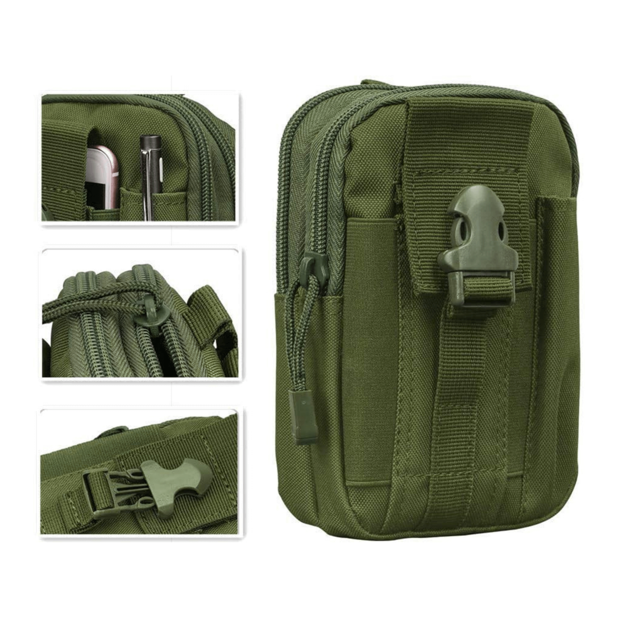 Tactical MOLLE Outdoor Waist Pouch - TrueHue