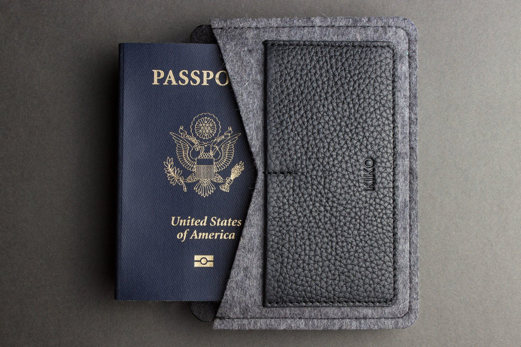 Eco Leather Passport Holder - TrueHue