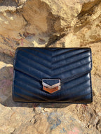 Quilted Leather Crossbody Bag - TrueHue