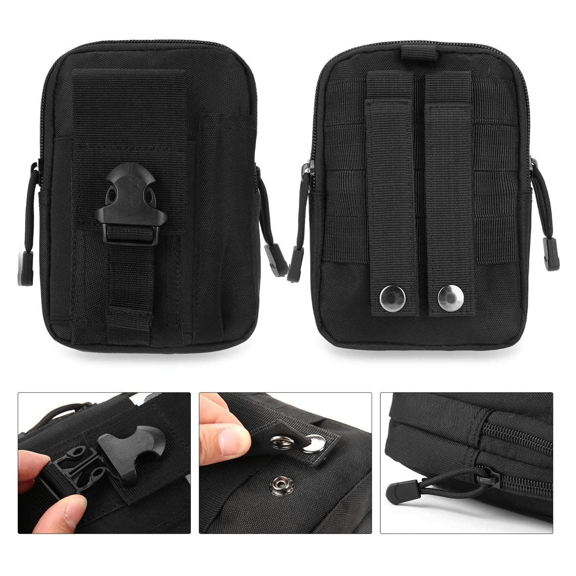 Tactical MOLLE Outdoor Waist Pouch - TrueHue