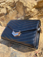 Quilted Leather Crossbody Bag - TrueHue