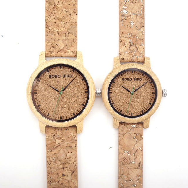 M12 Bamboo Wood Men’s Quartz Watch - TrueHue