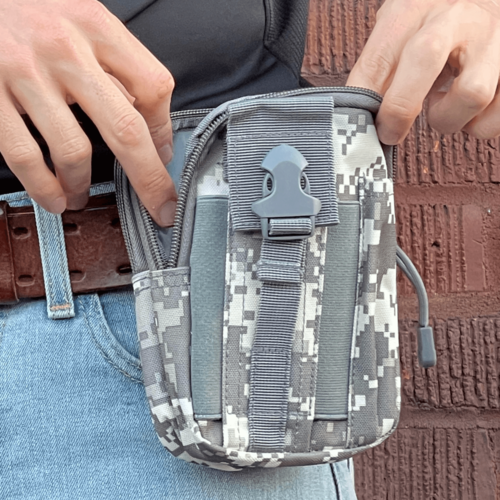 Tactical MOLLE Outdoor Waist Pouch - TrueHue