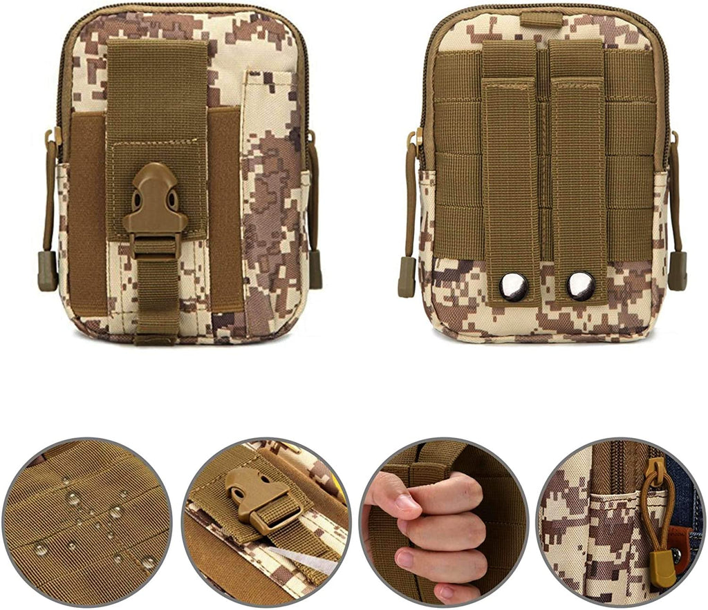 Tactical MOLLE Outdoor Waist Pouch - TrueHue