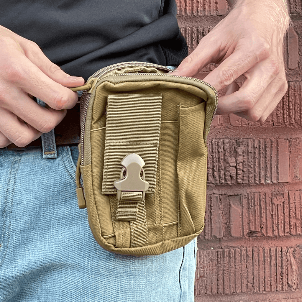 Tactical MOLLE Outdoor Waist Pouch - TrueHue