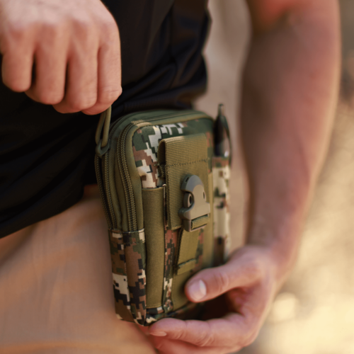 Tactical MOLLE Outdoor Waist Pouch - TrueHue