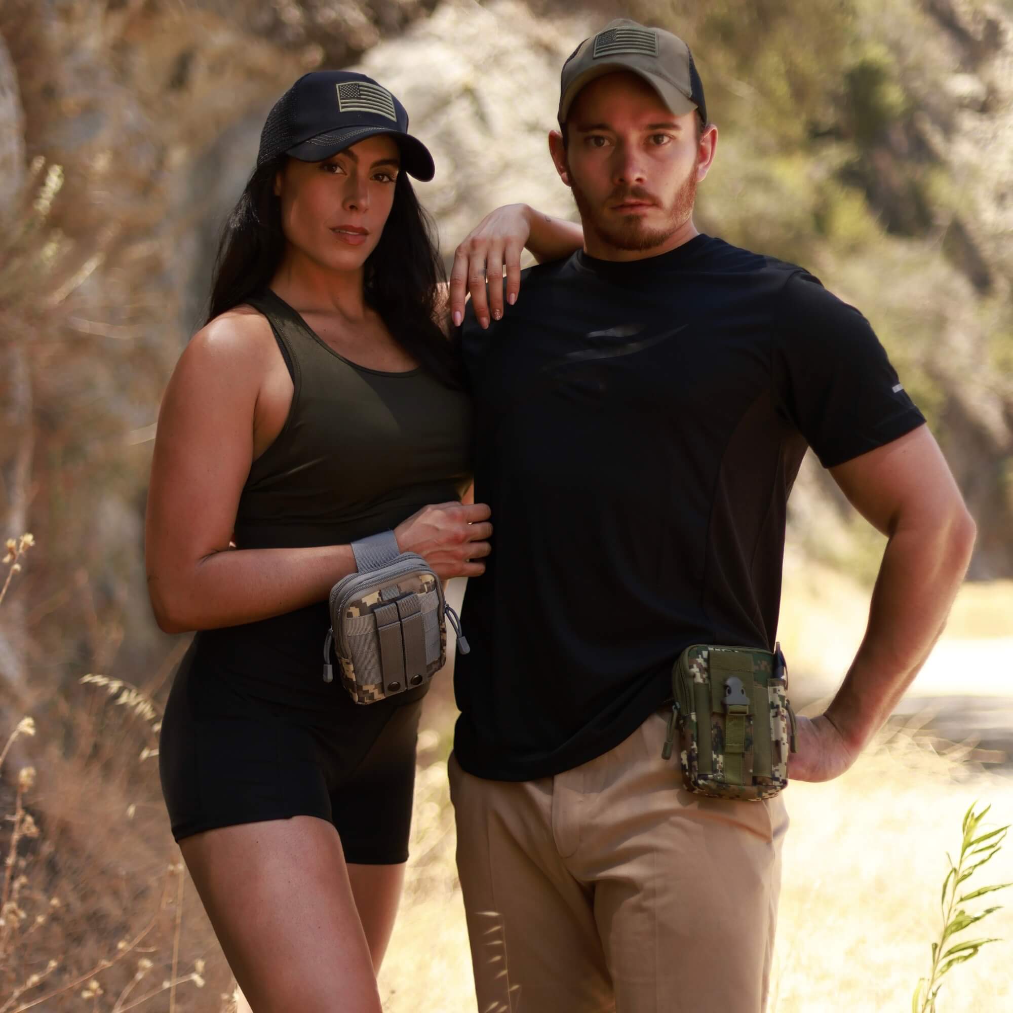 Tactical MOLLE Outdoor Waist Pouch - TrueHue