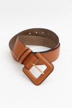 Men’s Genuine Leather Square Buckle Belt - TrueHue