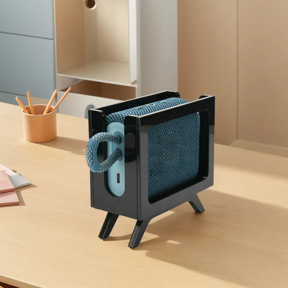 Retro Acrylic JBL Go3/Go4 Speaker Stand - TrueHue