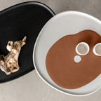Rust Brown Leather Placemat & Coaster Set - TrueHue