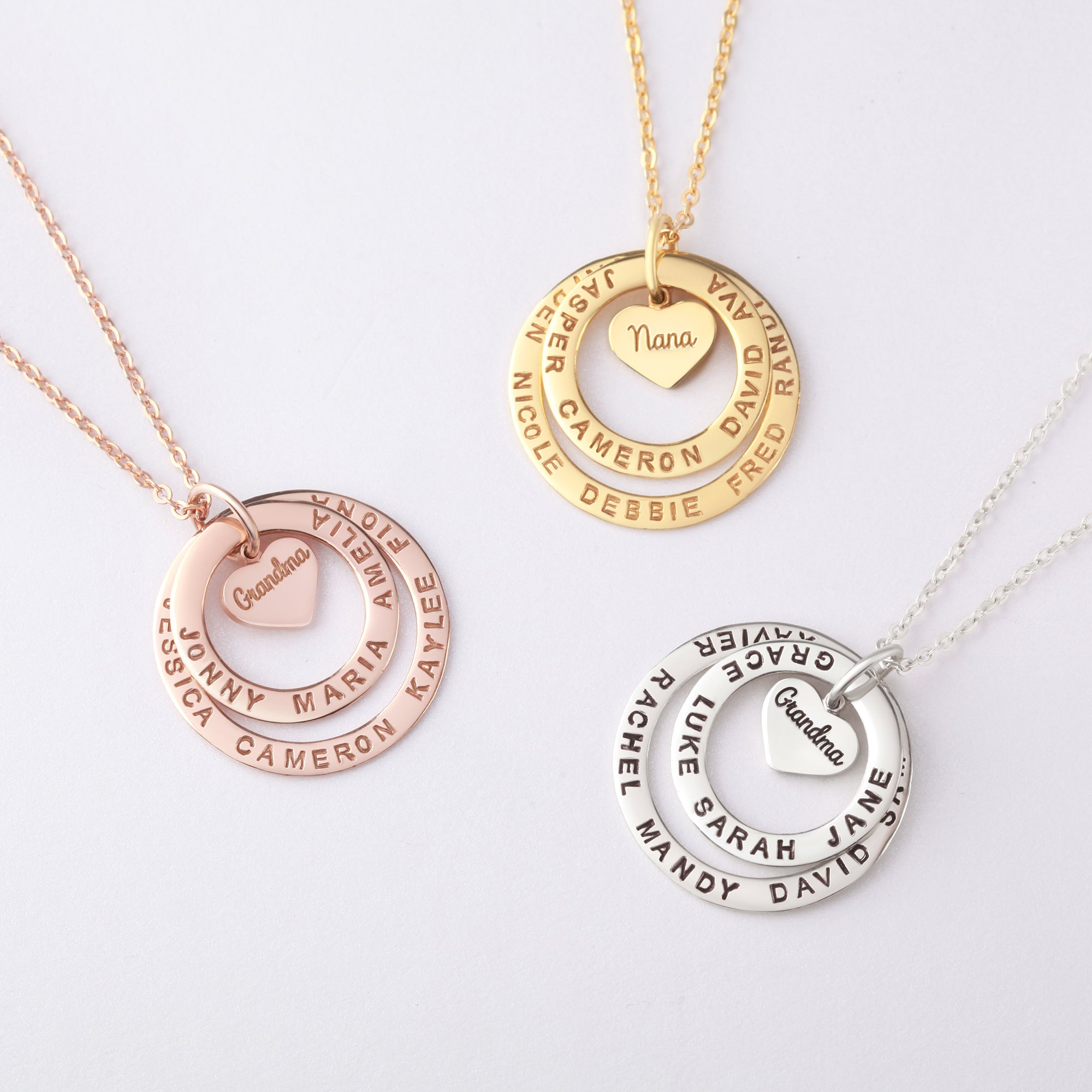 Custom Grandma Name Necklace - TrueHue