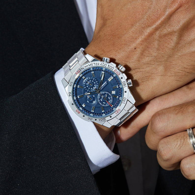 Personalized Men’s Engraved Watch - TrueHue