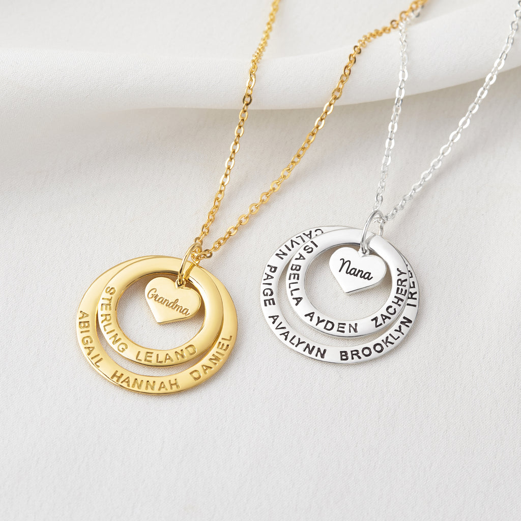 Custom Grandma Name Necklace - TrueHue
